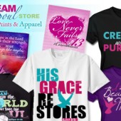 Latest Apparel and Prints from the Dream in Soul Store