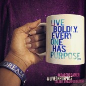 Live On Purpose: New Dream in Soul Inspirational Mugs Based on Your Favorite Apparel Designs